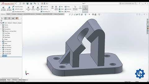 Tutorial Nº1 - How to construct an elaborate geometric figure on SolidWorks 2016.