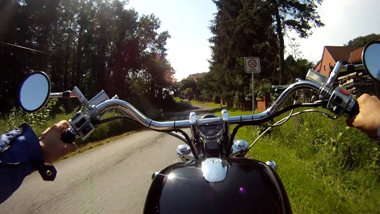 Probefahrt mit Suzuki VS1400 - GOPRO