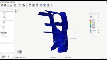 Optimising Rib Design and Injection Molding Manufacture  - Altair Inspire Mold