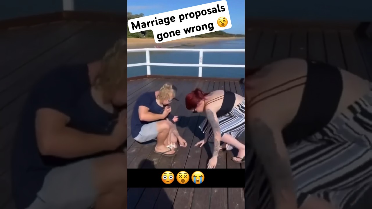 Marriage proposals gone wrong! 
