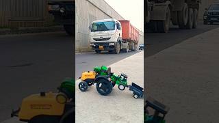 REMOTE control tractorVs Mahindra tractor and dumper truck loader UNBOXING Testing 🤯 review #tractor