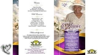 THANKSGIVING SERVICE FOR THE LIFE OF MAVIS ALLEN WHYTE 'MS DAWN'