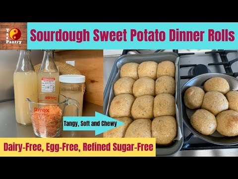 Sourdough Sweet Potato Dinner Rolls | Leftover From Potato Fly Soda