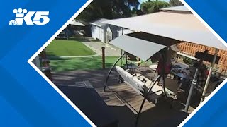 Surveillance video captures sound of gunshots in Delridge neighborhood