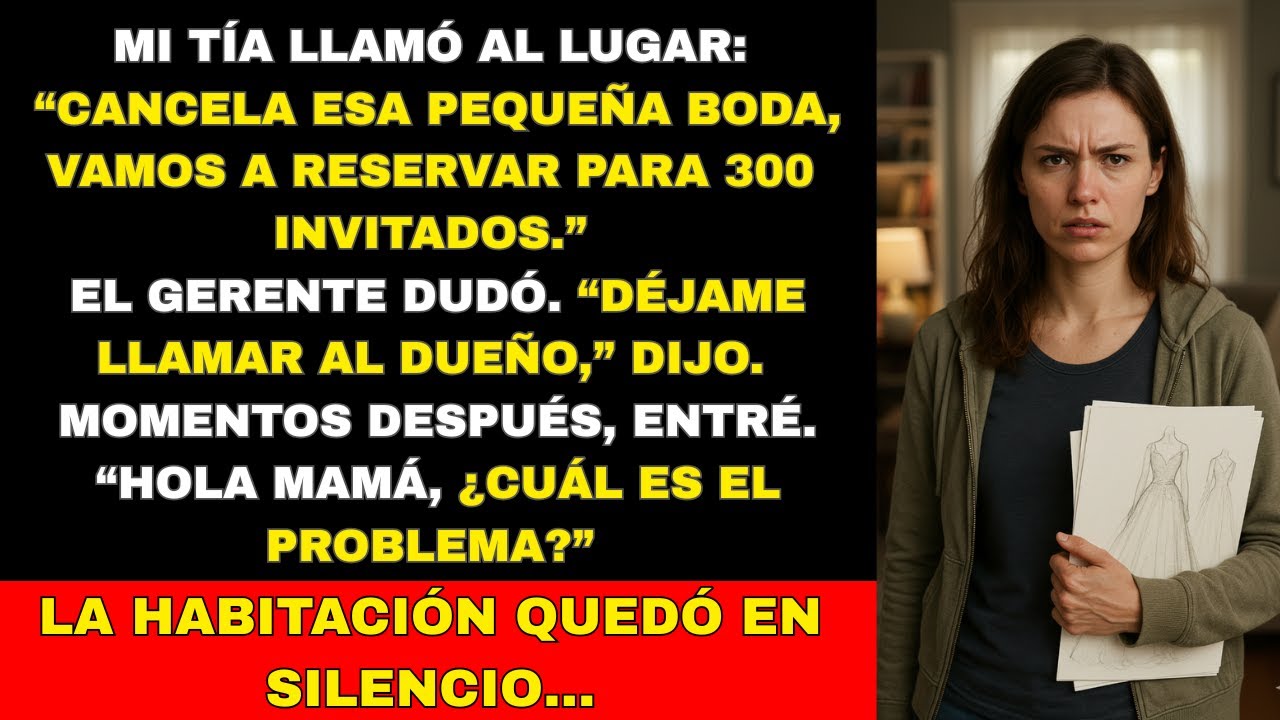 Me Cancelaron el Lugar de Mi Boda por la Fiesta de Mi Prima—El Dueño Dijo “Déjame Llamar a Mi Hija”