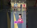 【現役実業団選手のバドミントンチャレンジ】スマッシュで30秒以内に的を倒せ!【再春館製薬所米本宙那選手】 #バドミントン #チャレンジ #再春館製薬所 #shorts