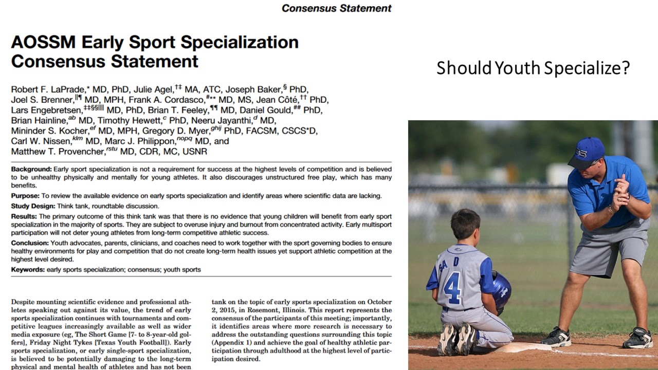 Making it as a College Athlete, Sport Specialization, and Why Kids Quit