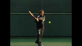 David Nalbandian Forehand and Backhand in Slow Motion - Part 2