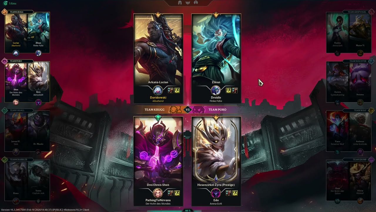 Lucian Zilean Duo - LOL Arena