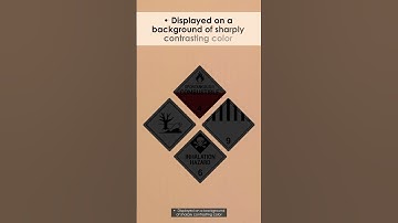 General Marking Requirements for Hazmat Transport #shorts #hazmat  #workplacesafety  #safety