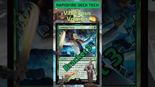 Rapidfire Deck Tech For Professor Hojo In Bracket 3