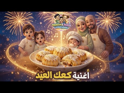 أغنية كعك العيد | سكر بودرة فوق الكعكة 2026 | أغنية العيد للأطفال | قناة يزون 