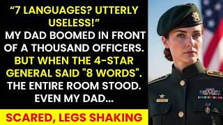 Dad Mocked My 7 Languages—Then a 4-Star General Said Just ＂1 Sentence.＂ He Went Pale...