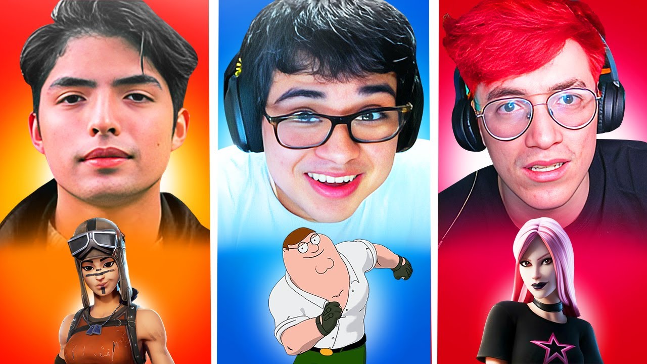 EL TRIO TRAMBOYON ATACA FORTNITE - Sacha Uzumaki, Pgod & GlogloKing