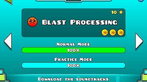 Blast Processing - LVL 17 [ALL COINS] Geometry Dash