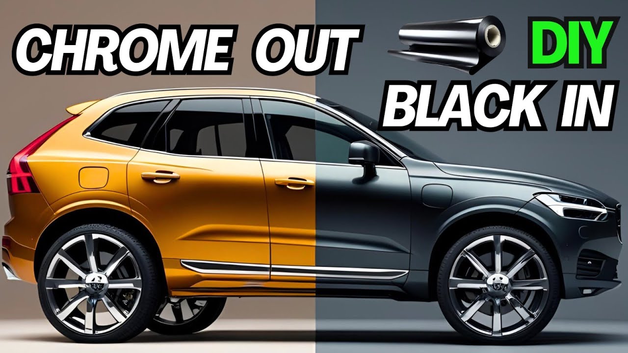 Full Chrome Delete Tutorial – Volvo XC60 Trim Wrap