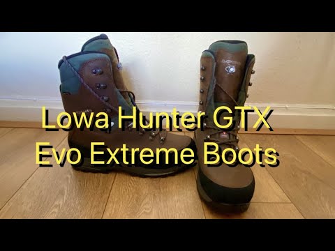 Lowa Hunter GTX Evo Extreme Boots - YouTube