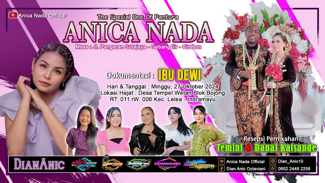 🔴LIVE ANICA NADA ( DIAN ANIC ) | EDISI SIANG 27 OKTOBER 2024 | TEMPEL WETAN  | LELEA | INDRAMAYU