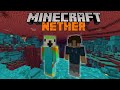 Minecraft, But We Can't Leave the NETHER...