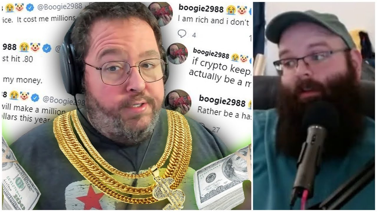 Boogie2988 Originally Praised His Crypto Investment - YouTube