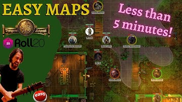 Dungeon Alchemist to Roll20 in less than 5!! Export Tutorial