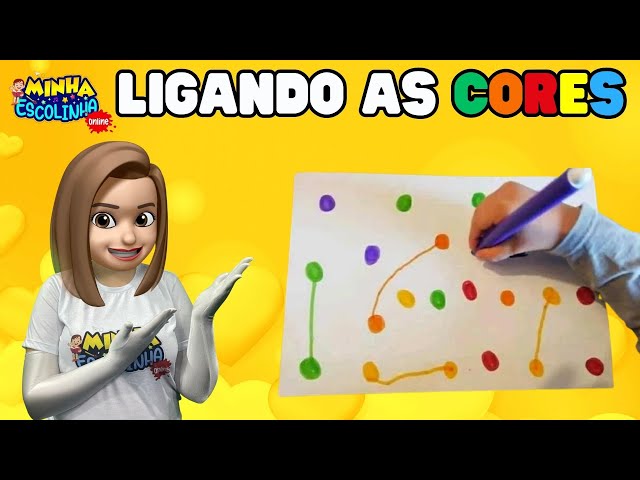 Ligando as Cores G4 - Educação Infantil - Videos Educativos - Atividades para Crianças