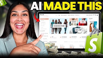 How to Build a Shopify Dropshipping Store with AI IN 8 MINUTES