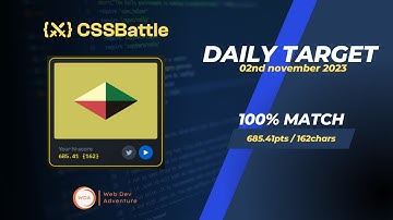 CSSBattle Daily Targets of the 2nd November 2023