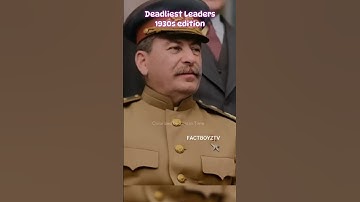 Deadliest Leaders 1930s Edition #history #shorts #edit #usa #fyp