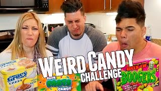 WEIRD CANDY CHALLENGE W\/ D-Trix