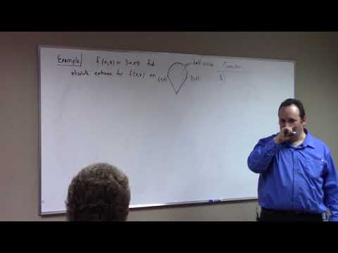 Multivariate Calculus: optimization