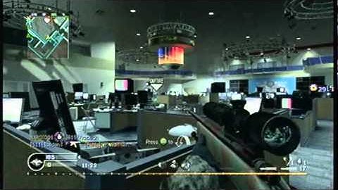 Call of Duty 4 QuickScope Montage uncut (Muse Hysteria)