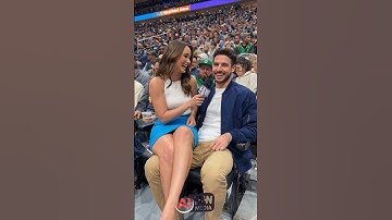 NBA reporter interviews Utah Jazz fans #nba #basketball #utahjazz #funnyvideo #funnyshorts