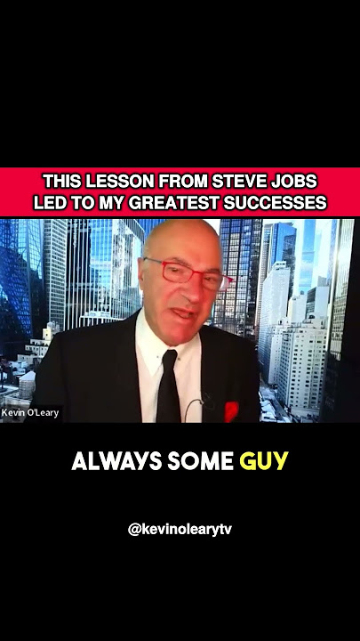 The best lesson from Steve Jobs #shorts