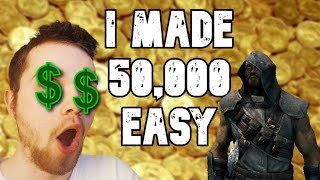 I Made Over 50,000 Gold Coins in Skyrim By Doing This