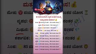 Long Life &amp; Wealth Blessings for These Zodiac  | Age &amp; Fortune Secrets 2026💰|AstrologyKannada2541