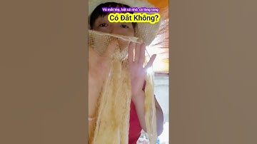 Vó Kéo Cá – Vó Mắt Tép 5mm Cao 2.2m | Bắt Cá Nhỏ, Cá Lòng Tong Hiệu Quả, Giá Có Đắt Không? #shorts