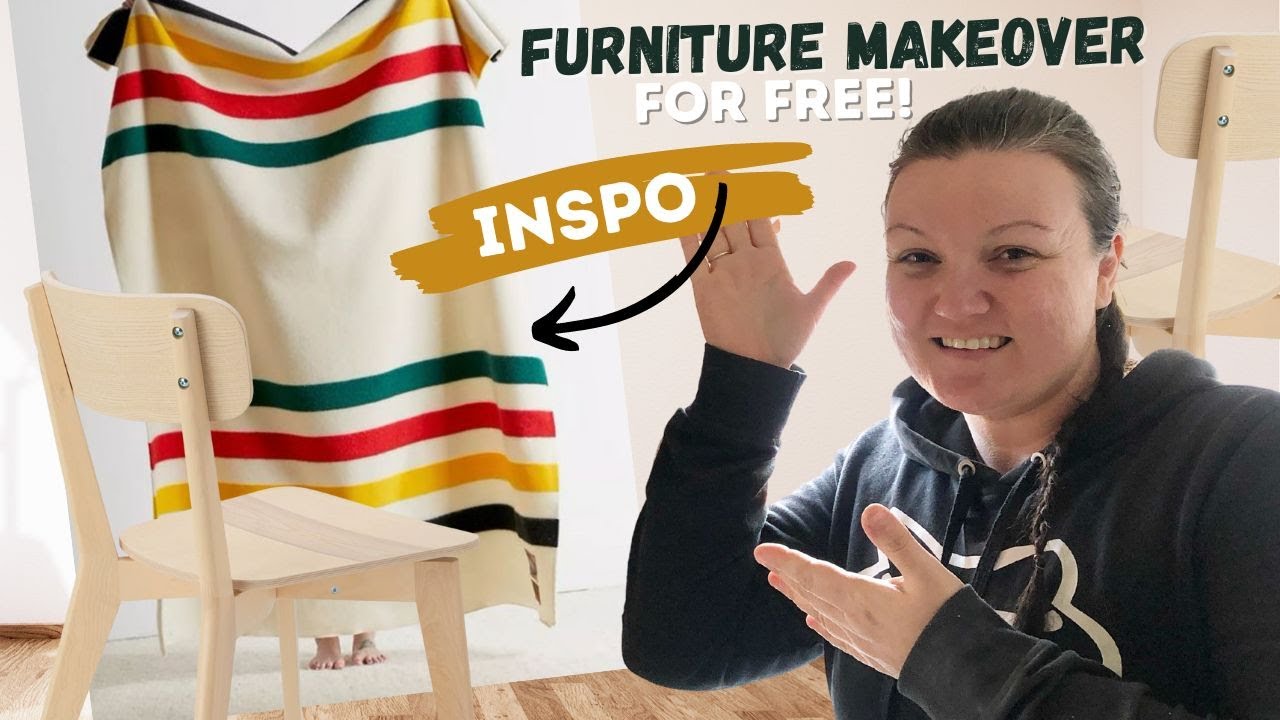 Brightening up my OLD FURNITURE *FOR FREE* Furniture Makeover YouTube