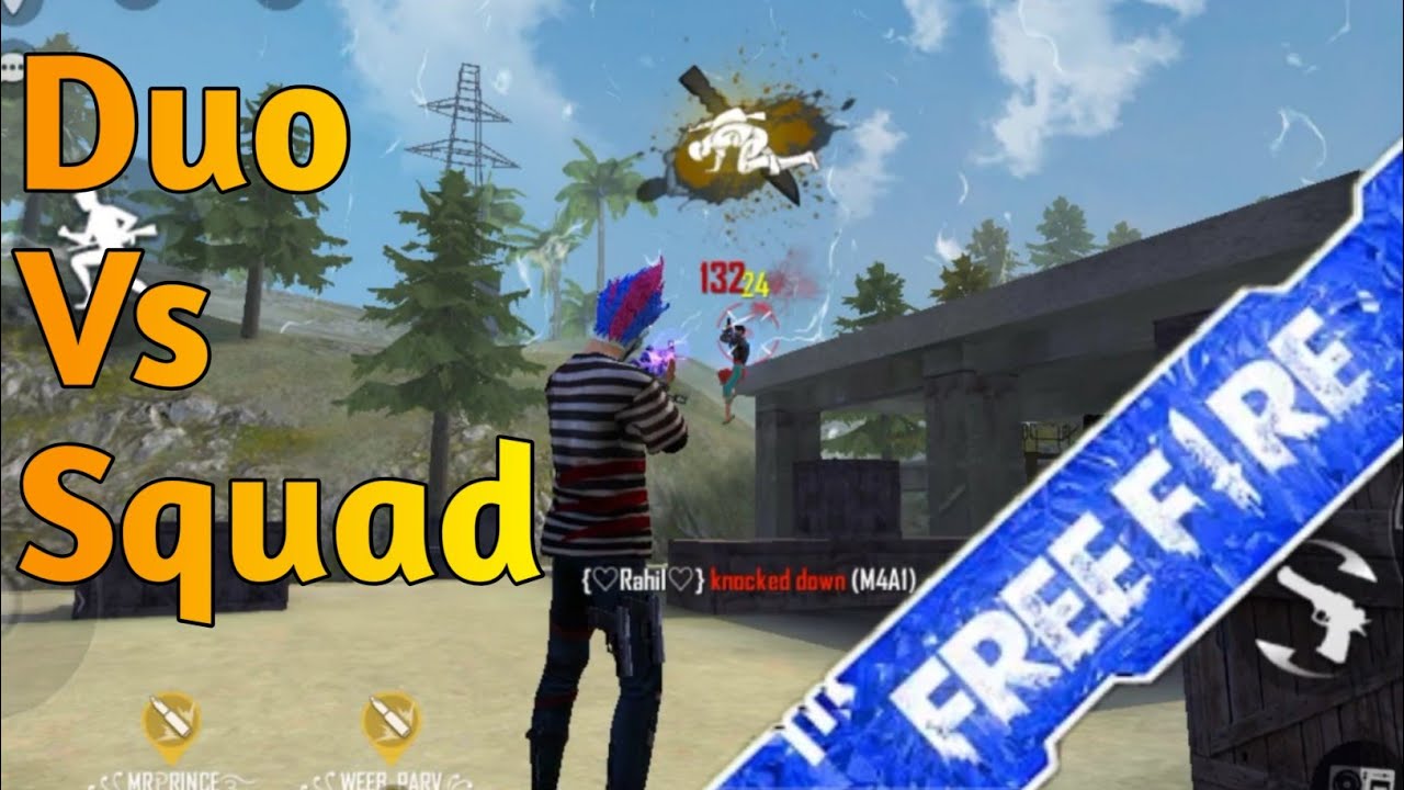 Rahil Bhai Duo Vs Squad with Rahil Bhai #Garena FREEFIRE# #Total Gaming - YouTube