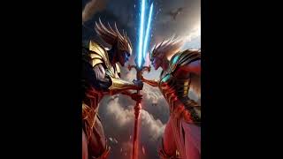 White Angel v Dark Angel 🪽⚔️ #darkangel #whiteangel