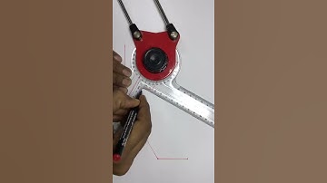 How to draw isometric drawing with the help of mini drafter.