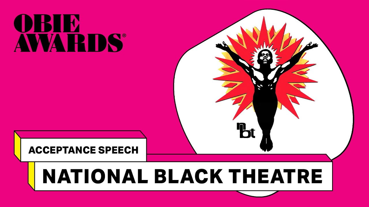Obie Awards 2020: National Black Theatre Acceptance Speech