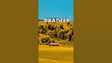 Name 📛 PRADEEP #name #pradeep #shorts #video #shortvideo #edit