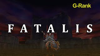 [MHFU] Longsword vs Fatalis (G3★)