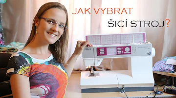 Jaké jsou stehy na šicím stroji?
