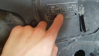 How to decode 1st gen camaro cowl tag.