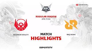 BTR vs RRQ HIGHLIGHTS MPL ID S17 | RRQ Hoshi vs Bigetron by Vitality