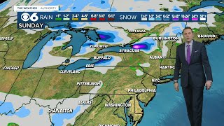 Tracking lake-effect snow for parts of Great Lakes