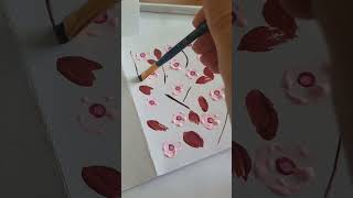 Simple line marking to represent branches. No plan just intuition. Art that's easy for everyone.