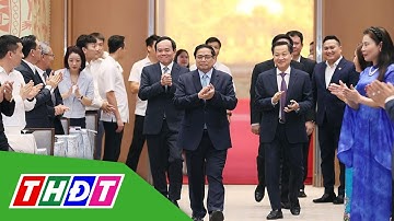 Thủ tướng Phạm Minh Chính gặp mặt đại diện doanh nhân Việt Nam | THDT